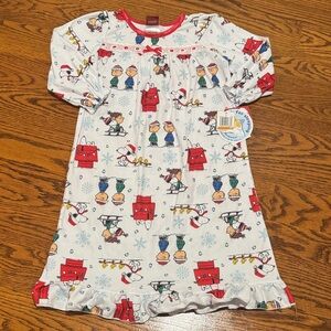 NEW! Peanuts Christmas Nightgown